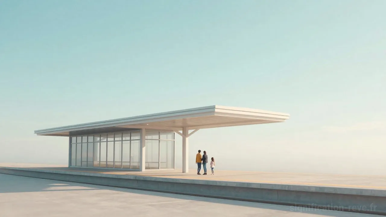Rêver de Station - Tableau de significations