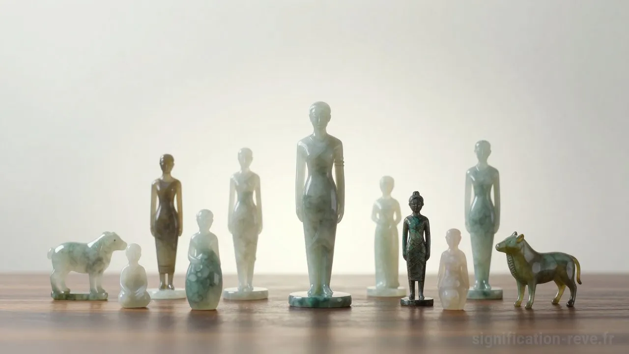 Rêver de Statuettes - Tableau de significations