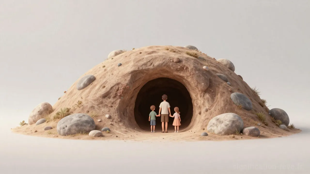 Rêver de Tanière - Tableau de significations