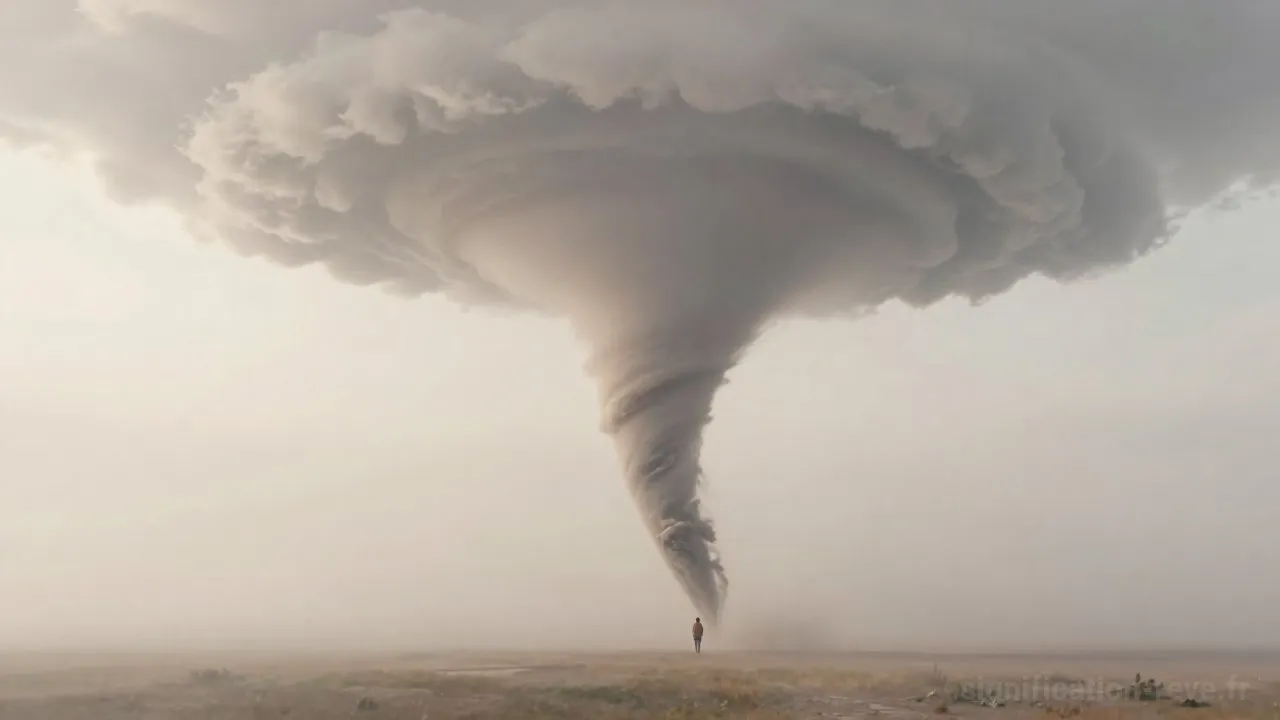 Rêver de Tornade - Tableau de significations