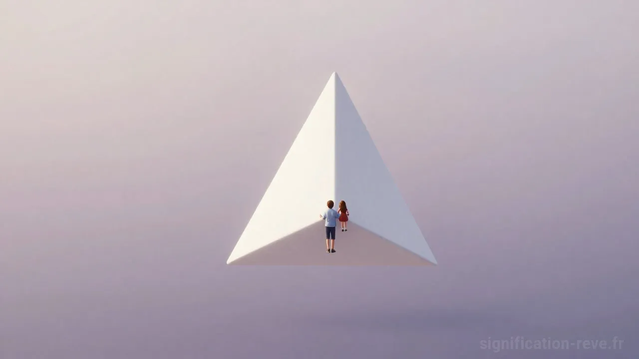 Rêver de Triangle - Tableau de significations