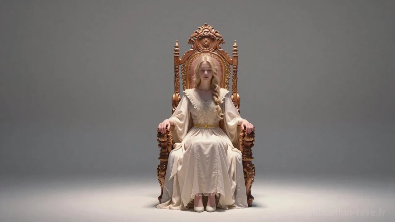 Rêver de Trône - Tableau de significations