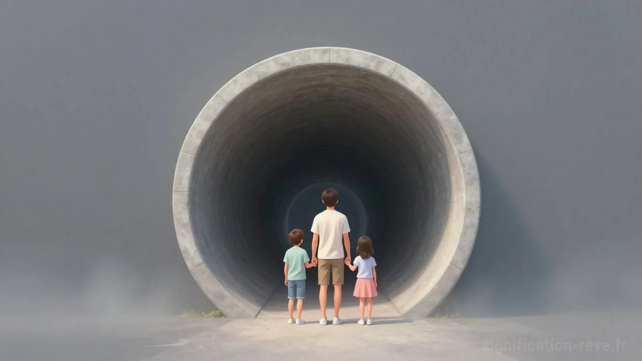 Rêver de Tunnel - Tableau de significations