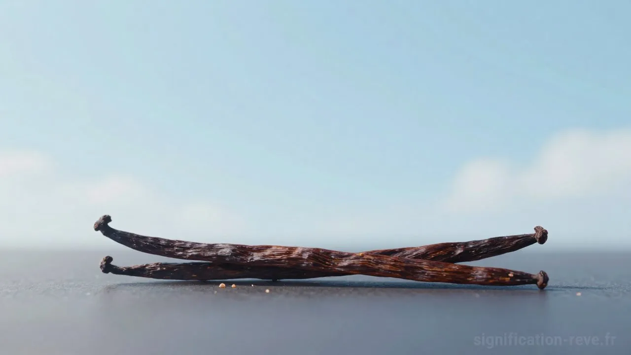 Rêver de Vanille - Tableau de significations