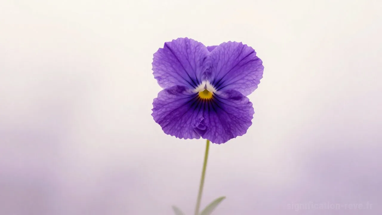 Rêver de Violet - Tableau de significations