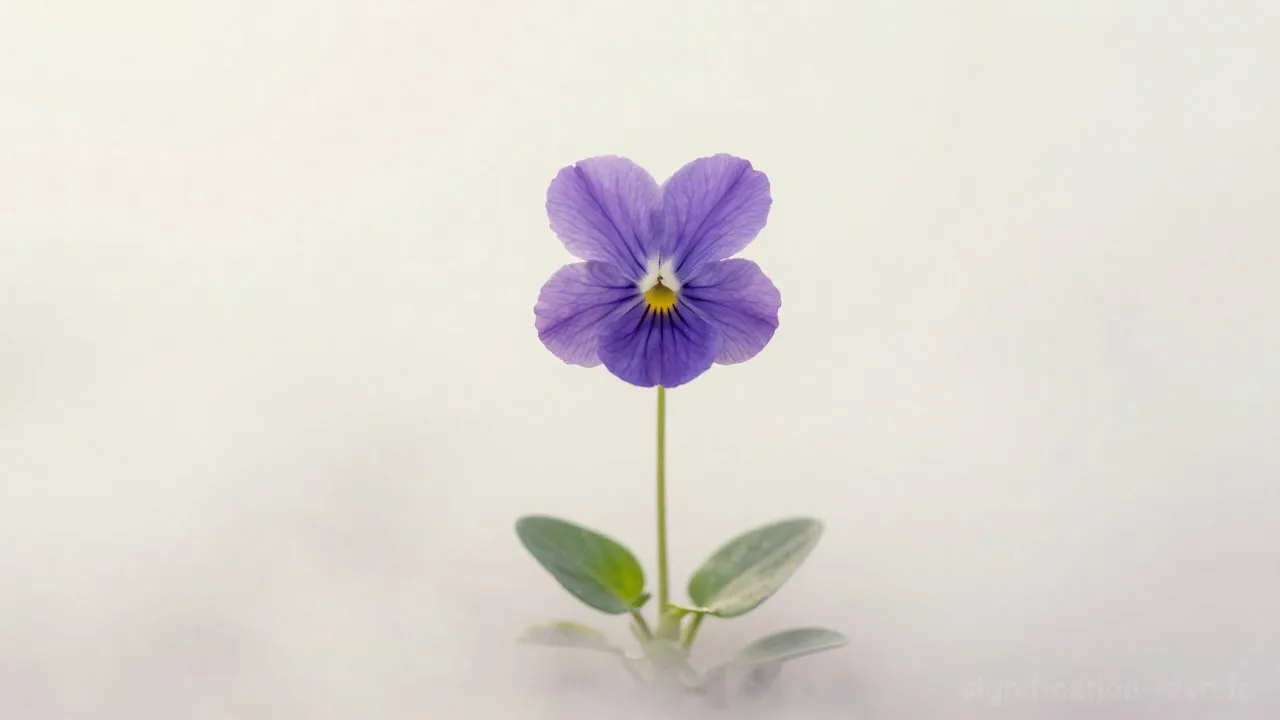 Rêver de Violette - Tableau de significations