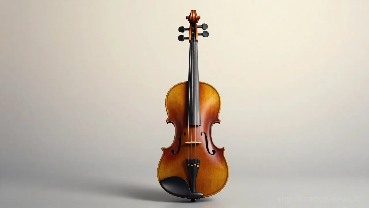 Rêver de Violon - Tableau de significations