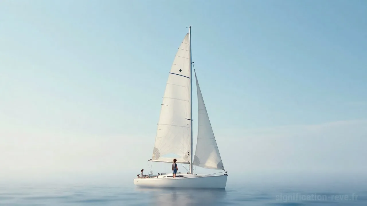 Rêver de Voilier - Tableau de significations