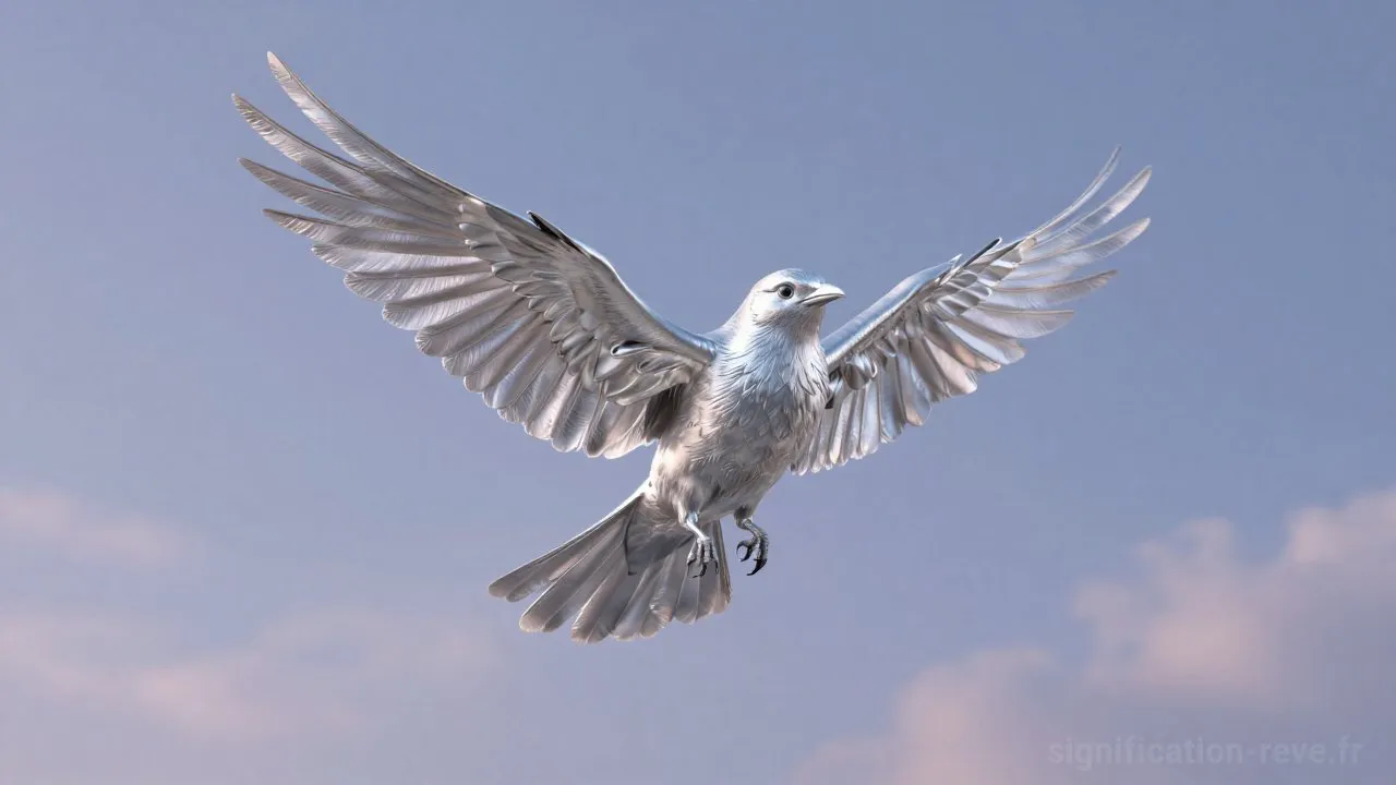 Rêver de Vol DArgent - Tableau de significations