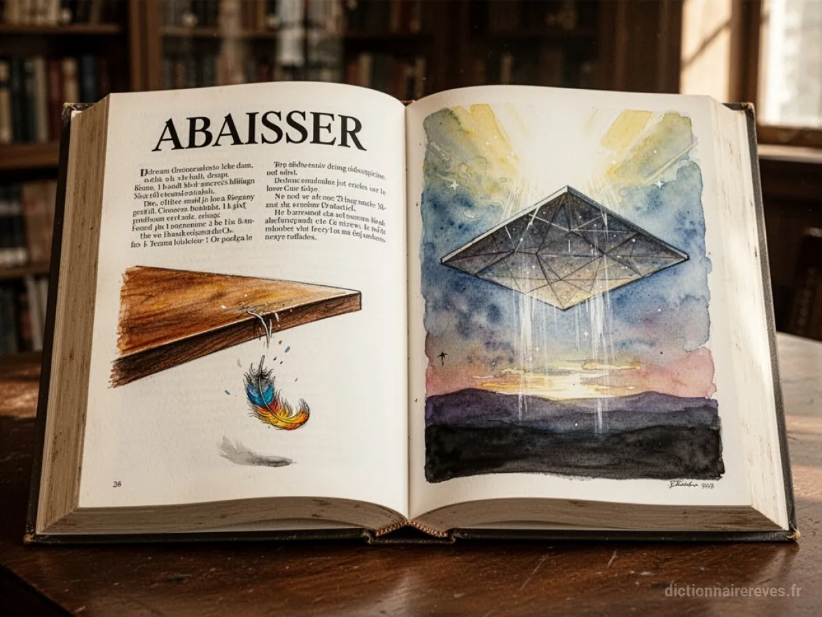 Signification générale : le symbole du rêve Abaisser - Archétypes et symbolisme