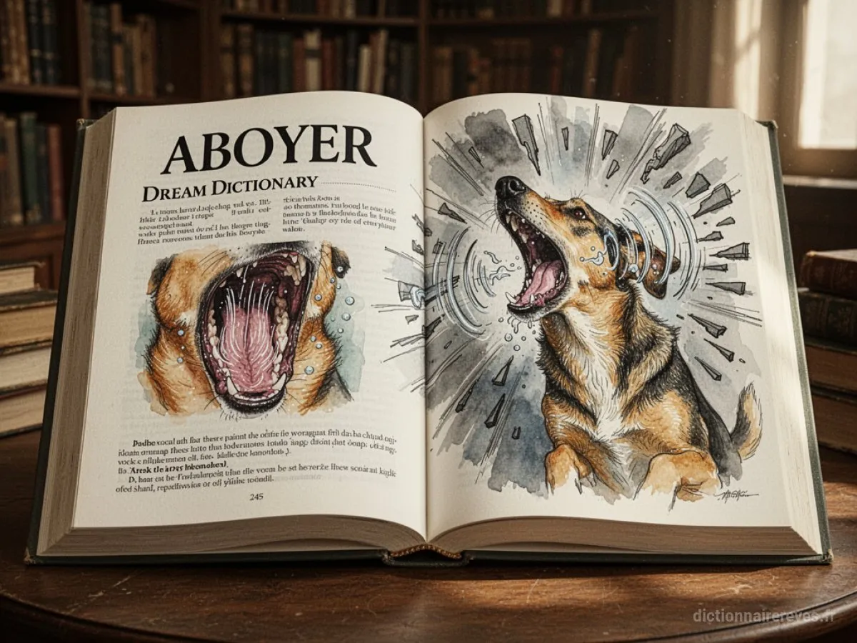 Signification générale : le symbole du rêve Aboyer - Archétypes et symbolisme