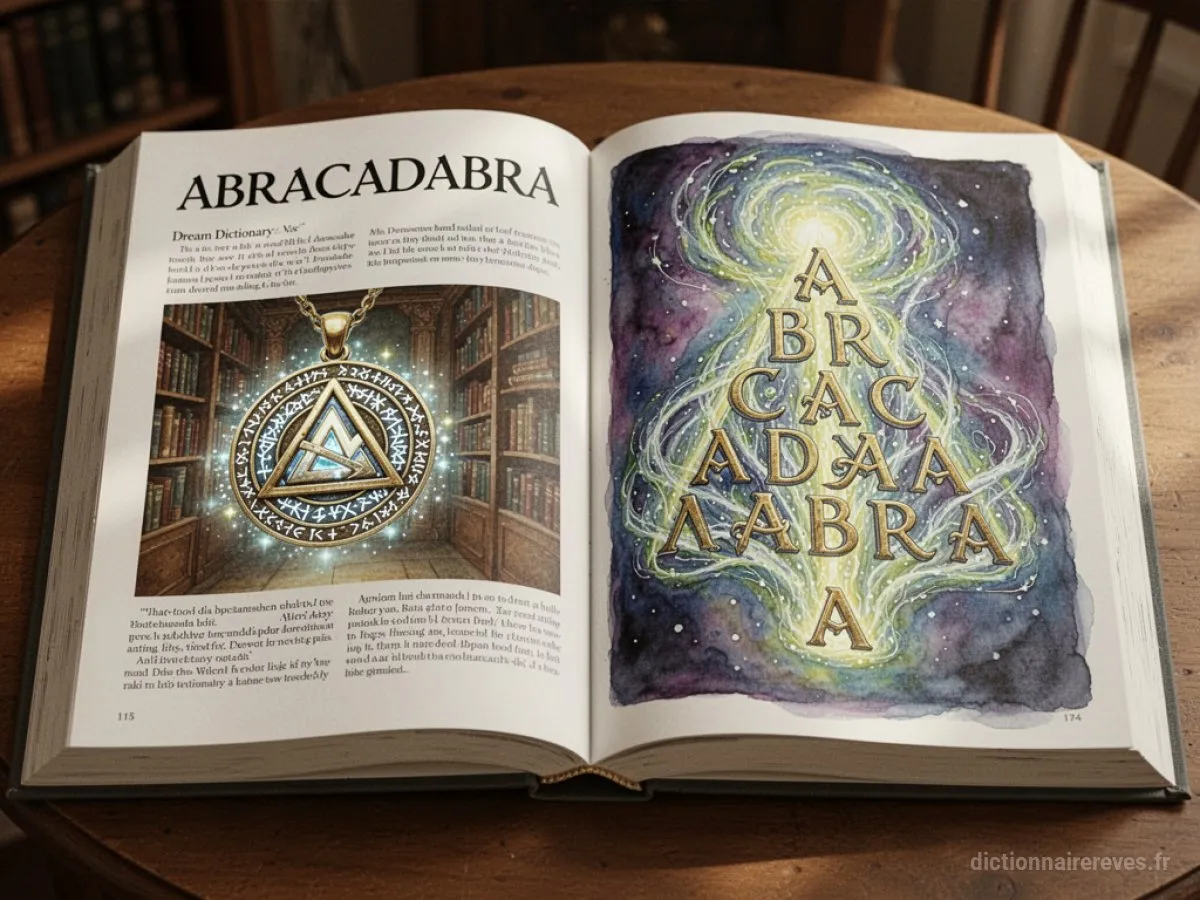 Signification générale : le symbole du rêve Abracadabra - Archétypes et symbolisme