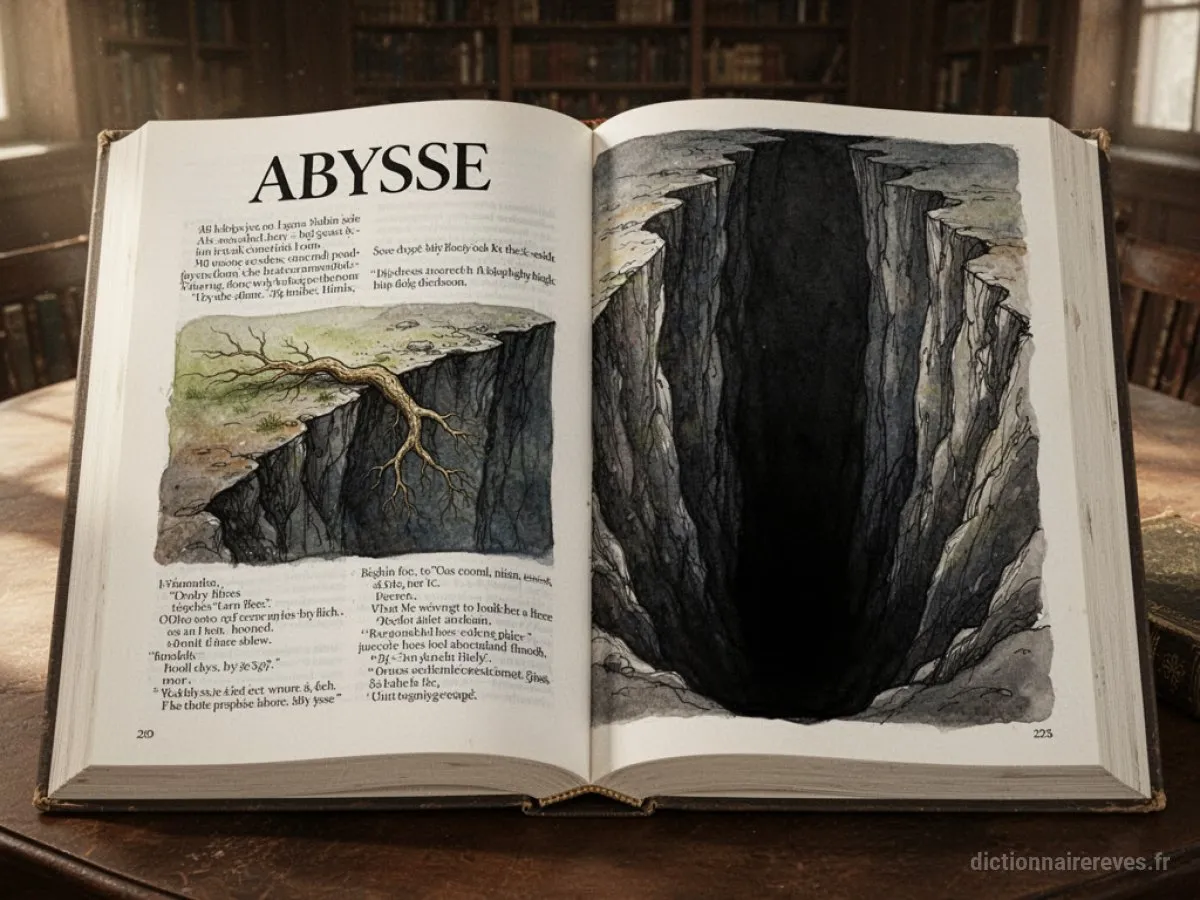 Signification générale : le symbole du rêve Abysse - Archétypes et symbolisme