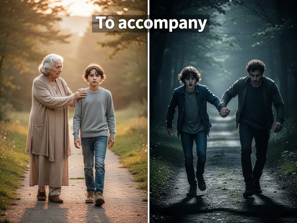 Interprétation détaillée des rêves : Différents scénarios avec Accompagner dans le rêve