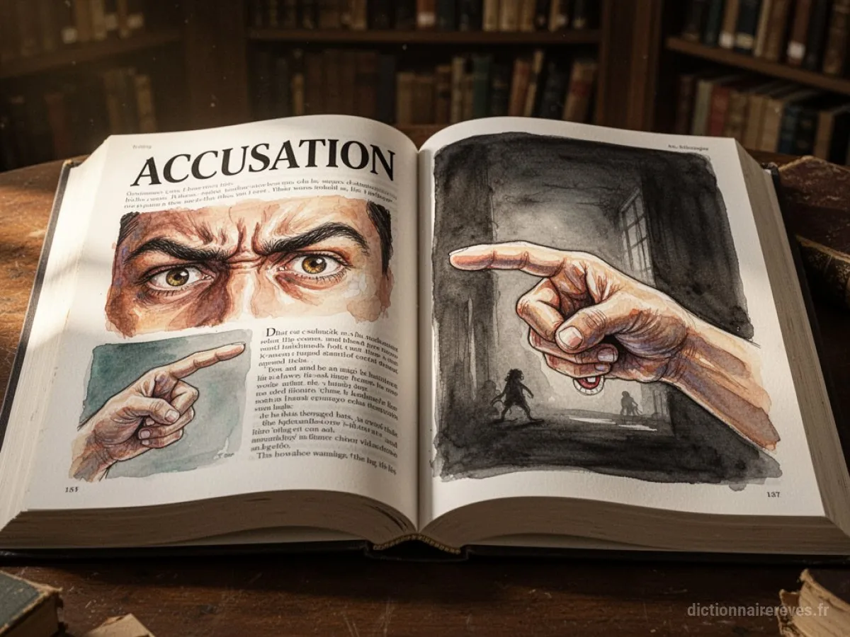 Signification générale : le symbole du rêve Accusation - Archétypes et symbolisme