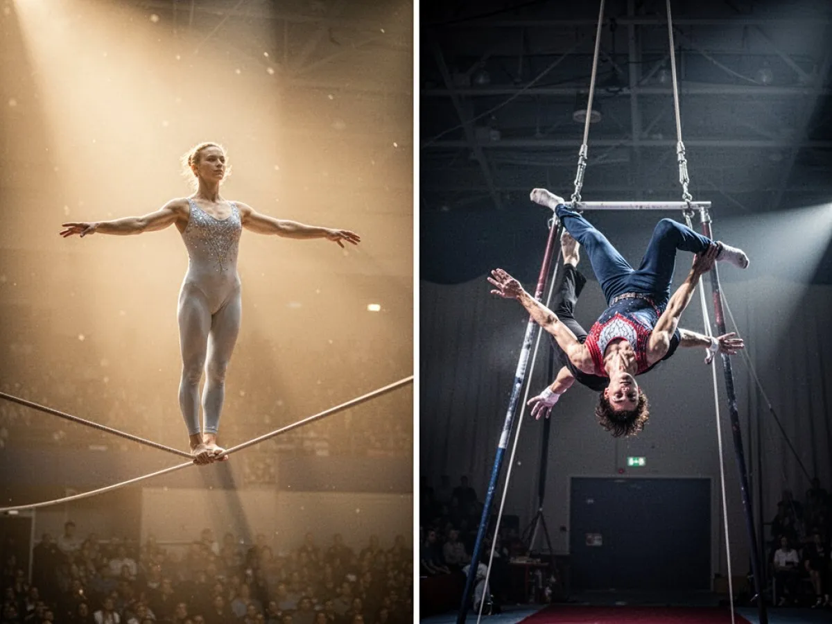 Interprétation détaillée des rêves : Différents scénarios avec Acrobate dans le rêve