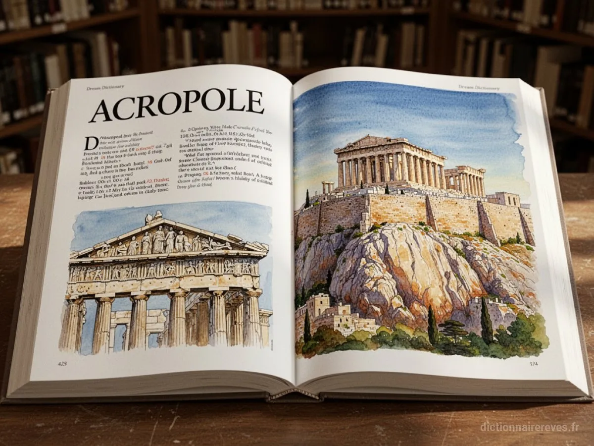 Signification générale : le symbole du rêve Acropole - Archétypes et symbolisme