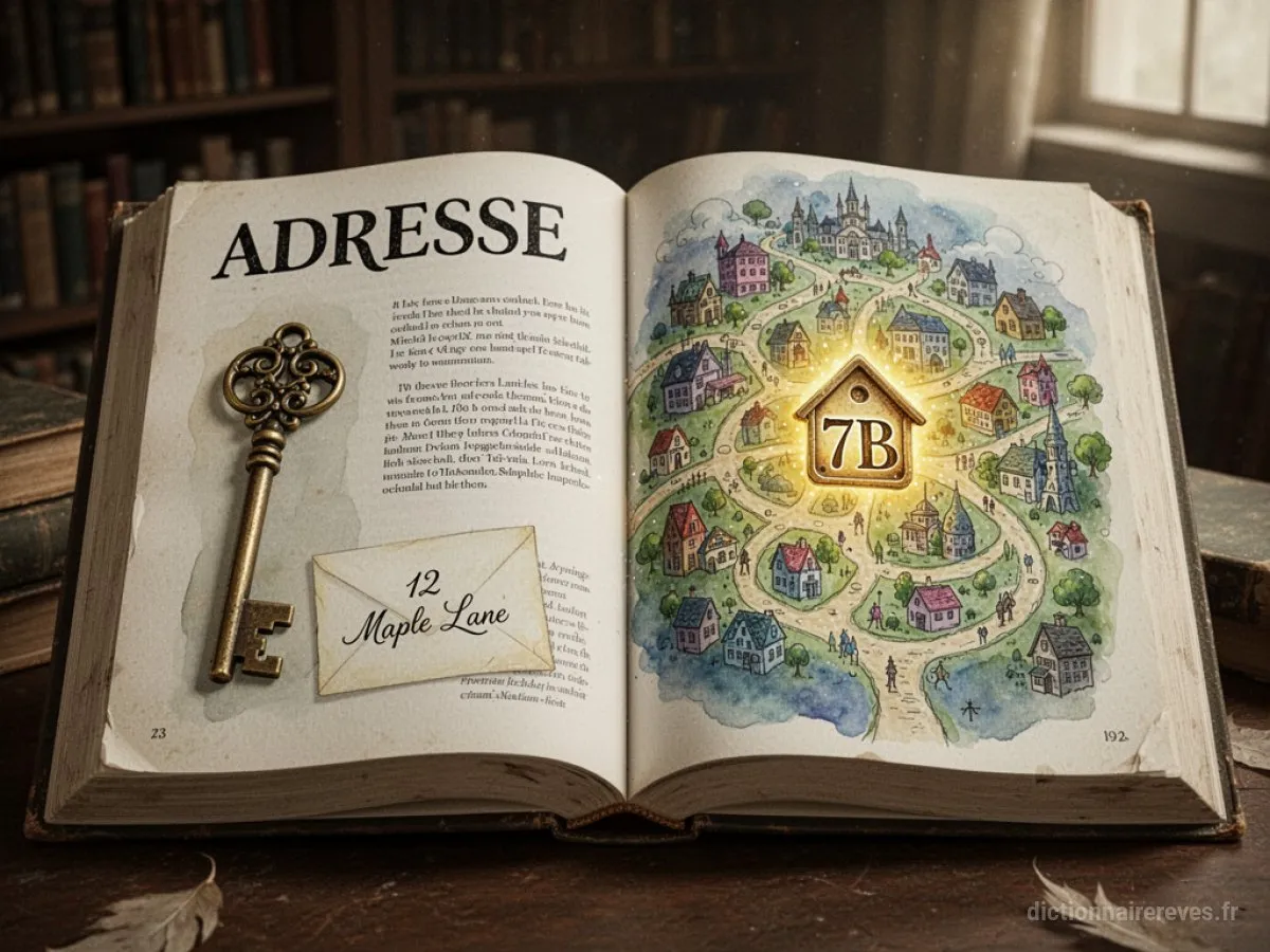 Signification générale : le symbole du rêve Adresse - Archétypes et symbolisme