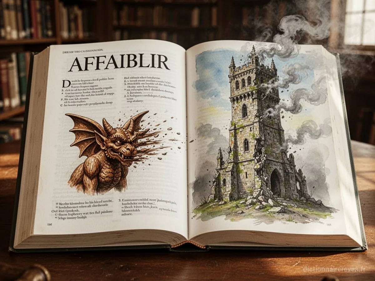 Signification générale : le symbole du rêve Affaiblir - Archétypes et symbolisme