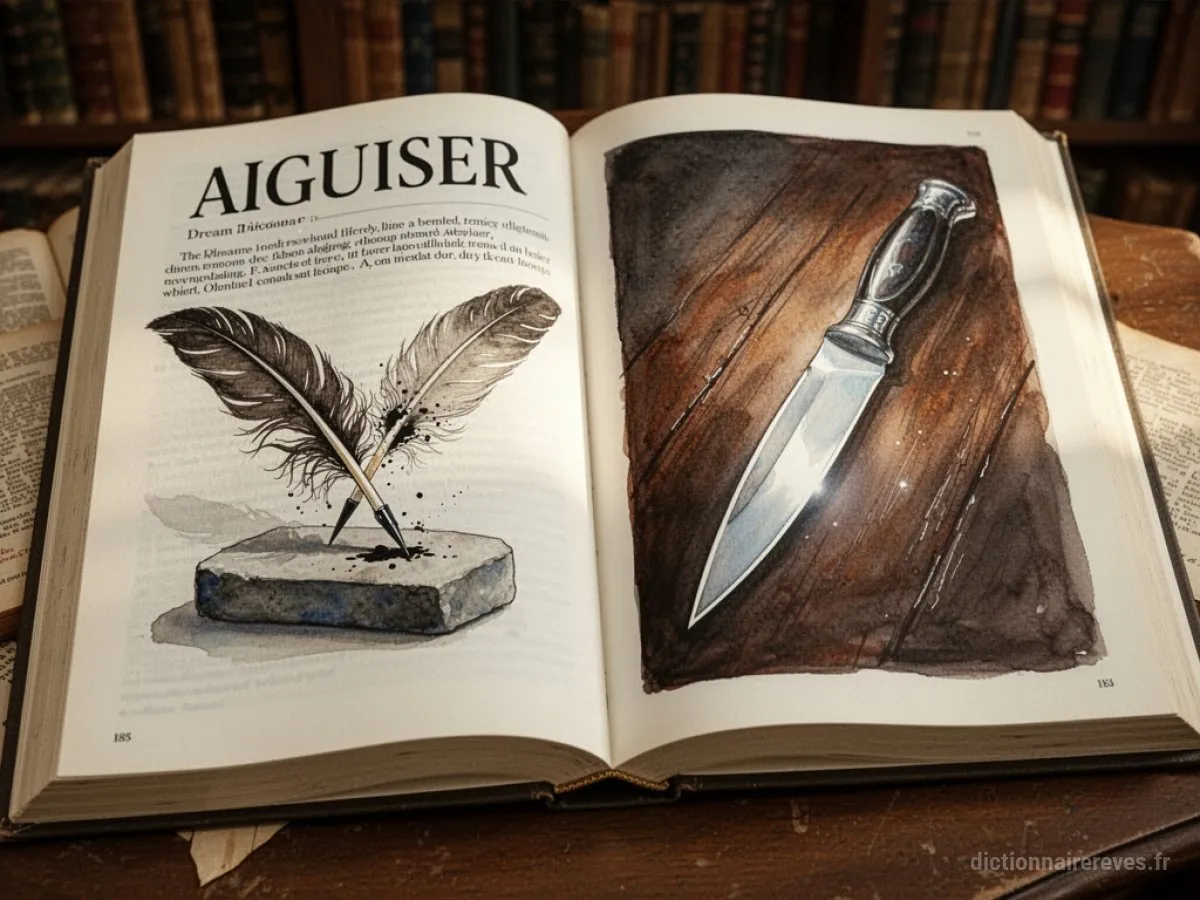 Signification générale : le symbole du rêve Aiguiser - Archétypes et symbolisme