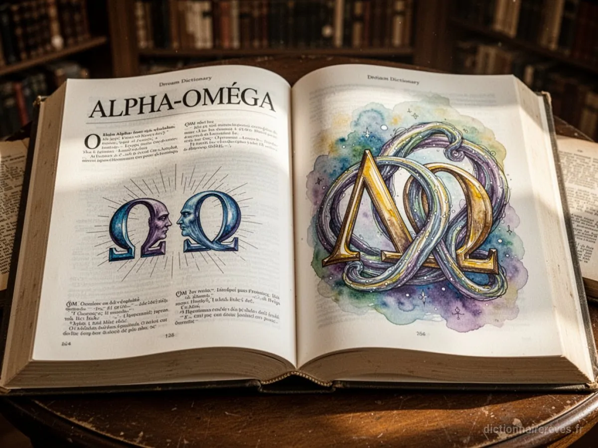 Signification générale : le symbole du rêve Alpha-Oméga - Archétypes et symbolisme
