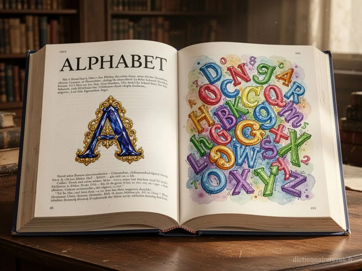 Signification générale : le symbole du rêve Alphabet - Archétypes et symbolisme