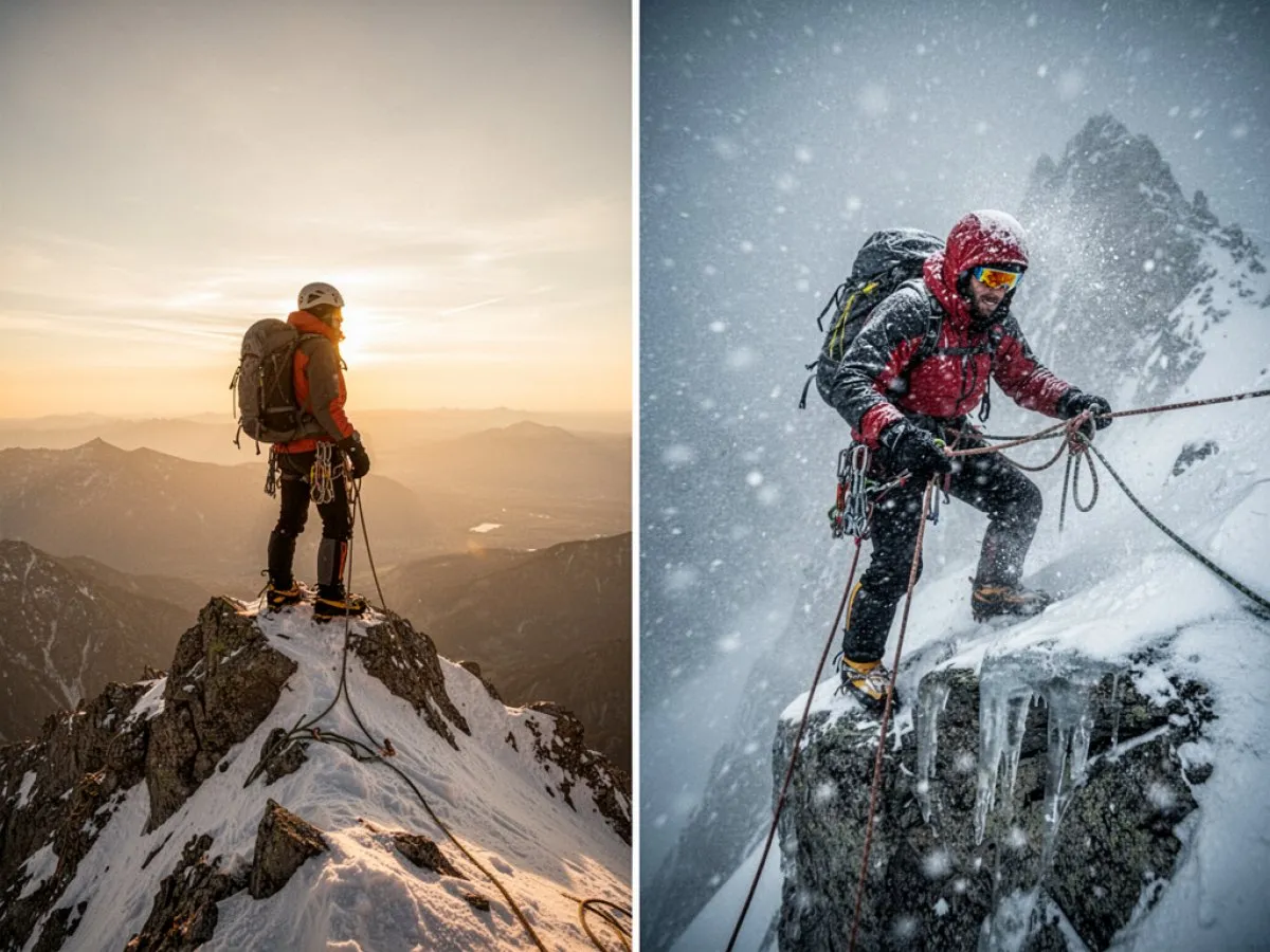 Interprétation détaillée des rêves : Différents scénarios avec Alpiniste dans le rêve