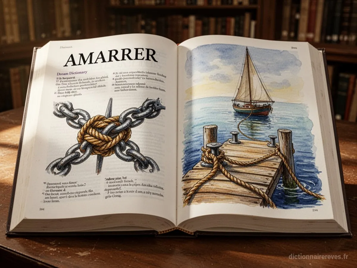 Signification générale : le symbole du rêve Amarrer - Archétypes et symbolisme