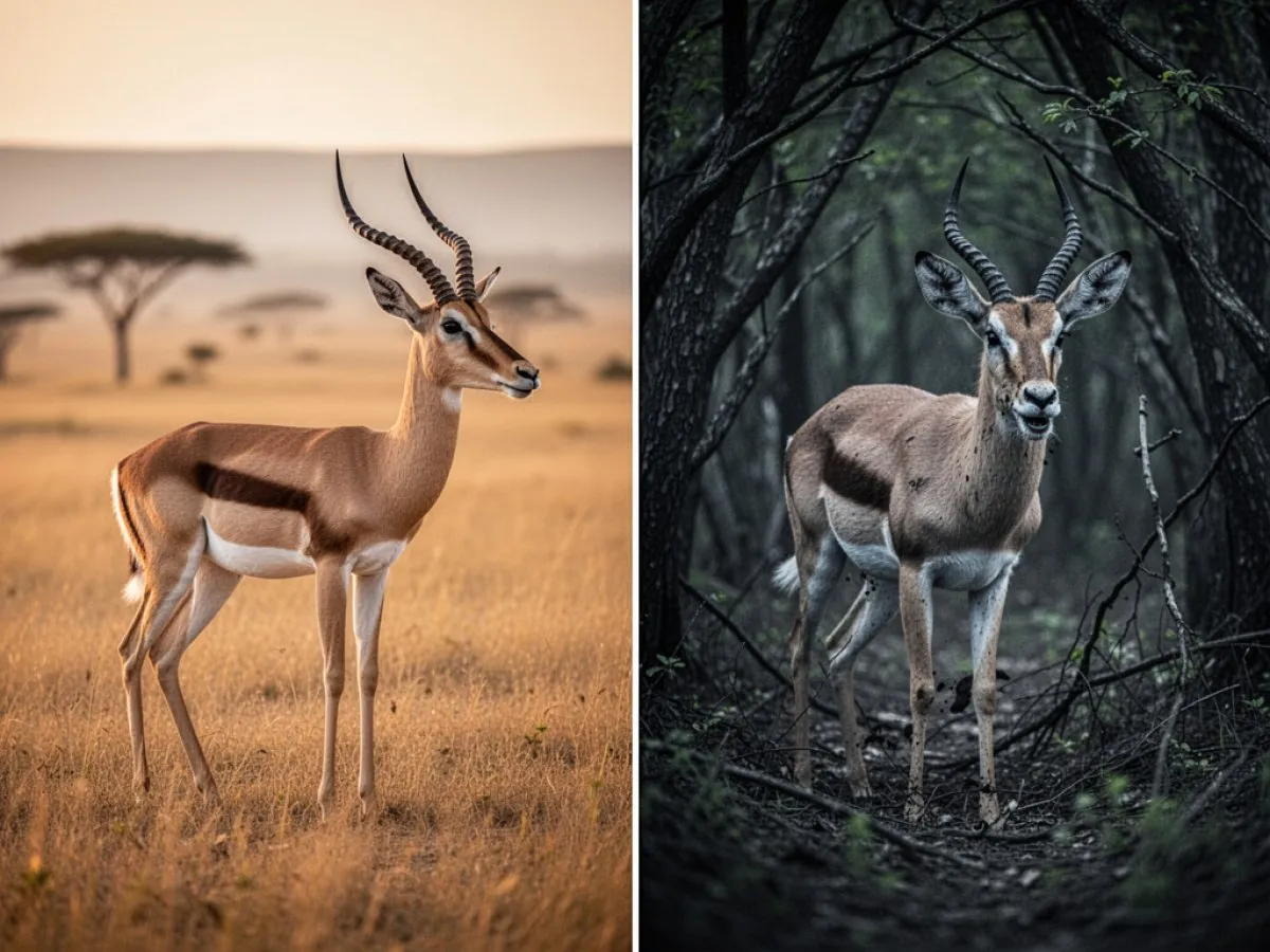 Interprétation détaillée des rêves : Différents scénarios avec Antilope dans le rêve