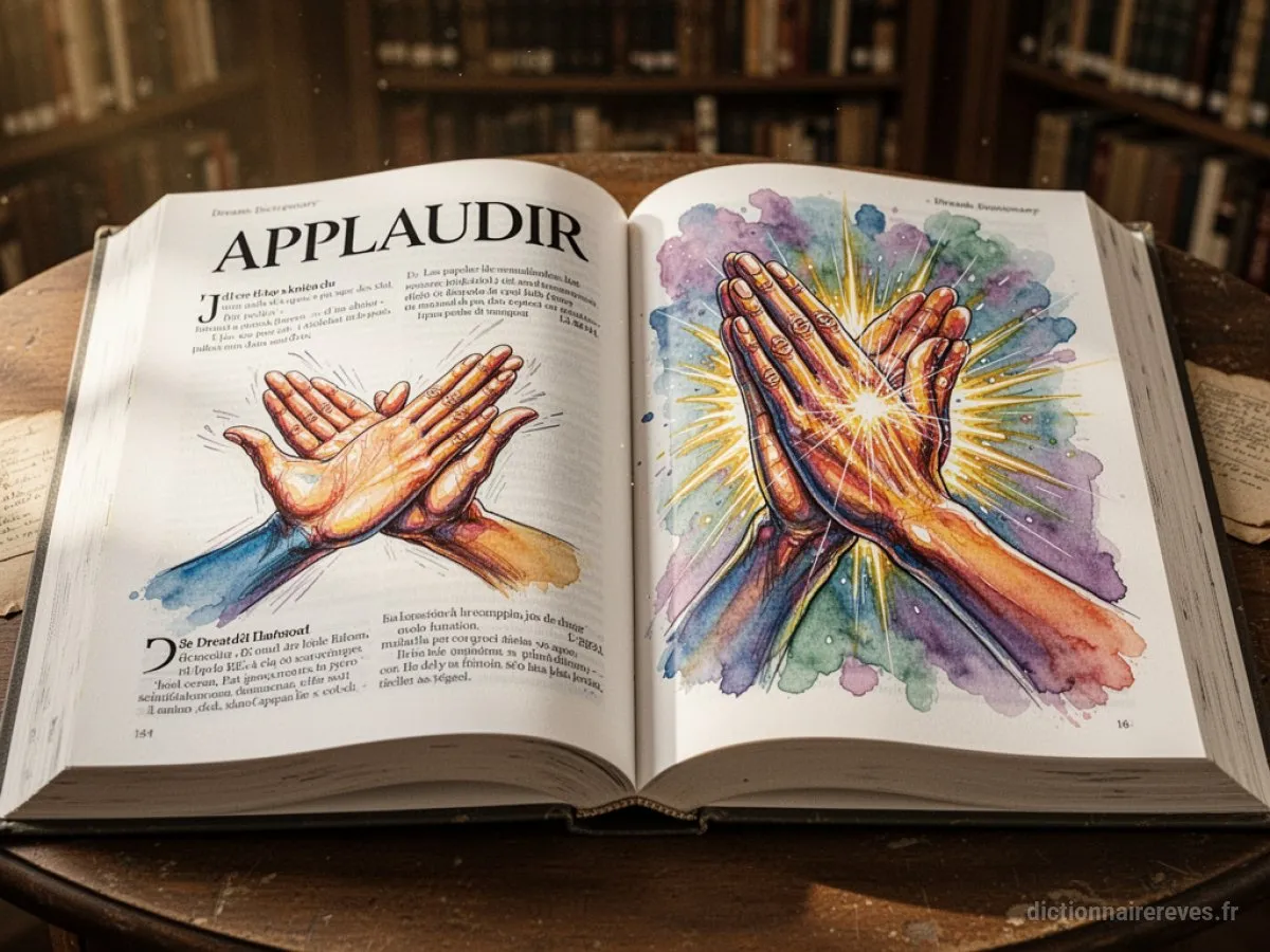 Signification générale : le symbole du rêve Applaudir - Archétypes et symbolisme