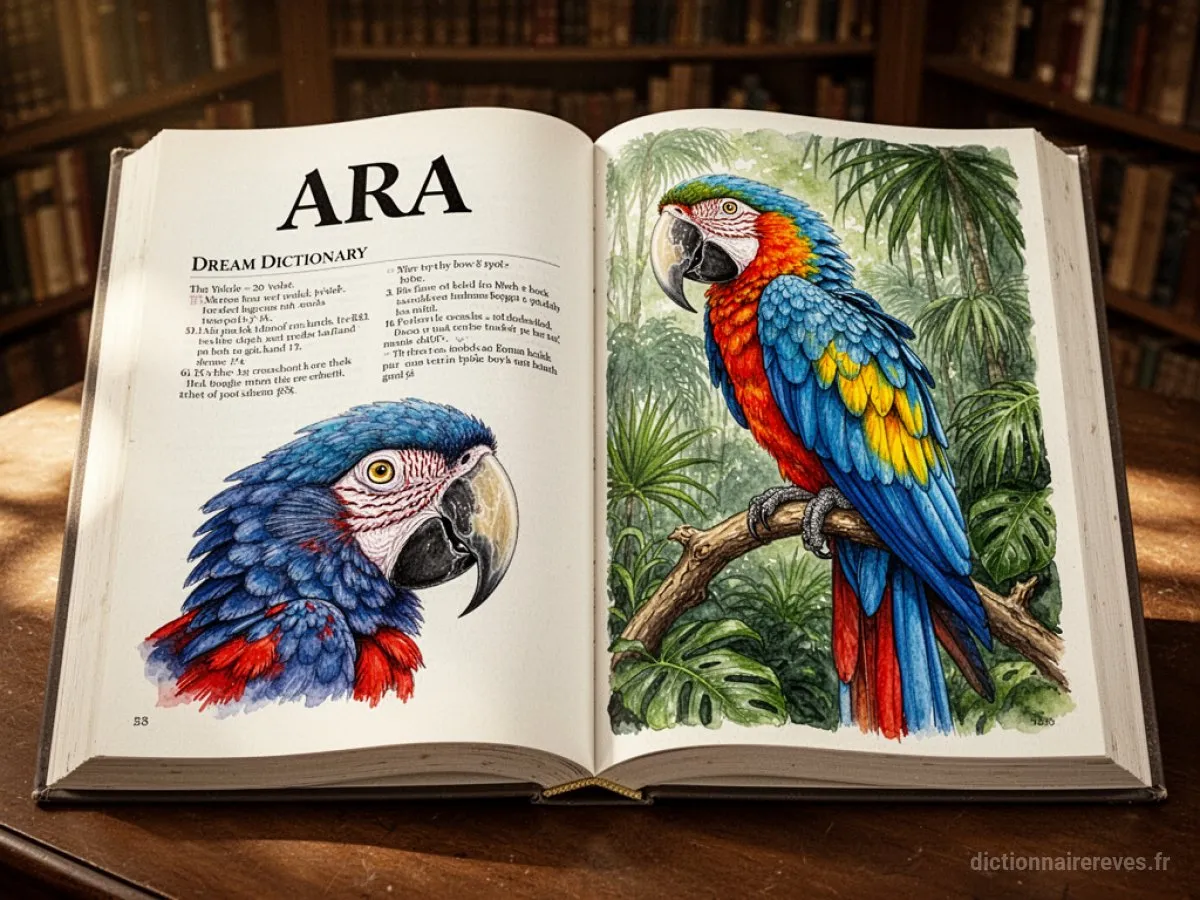 Signification générale : le symbole du rêve Ara - Archétypes et symbolisme