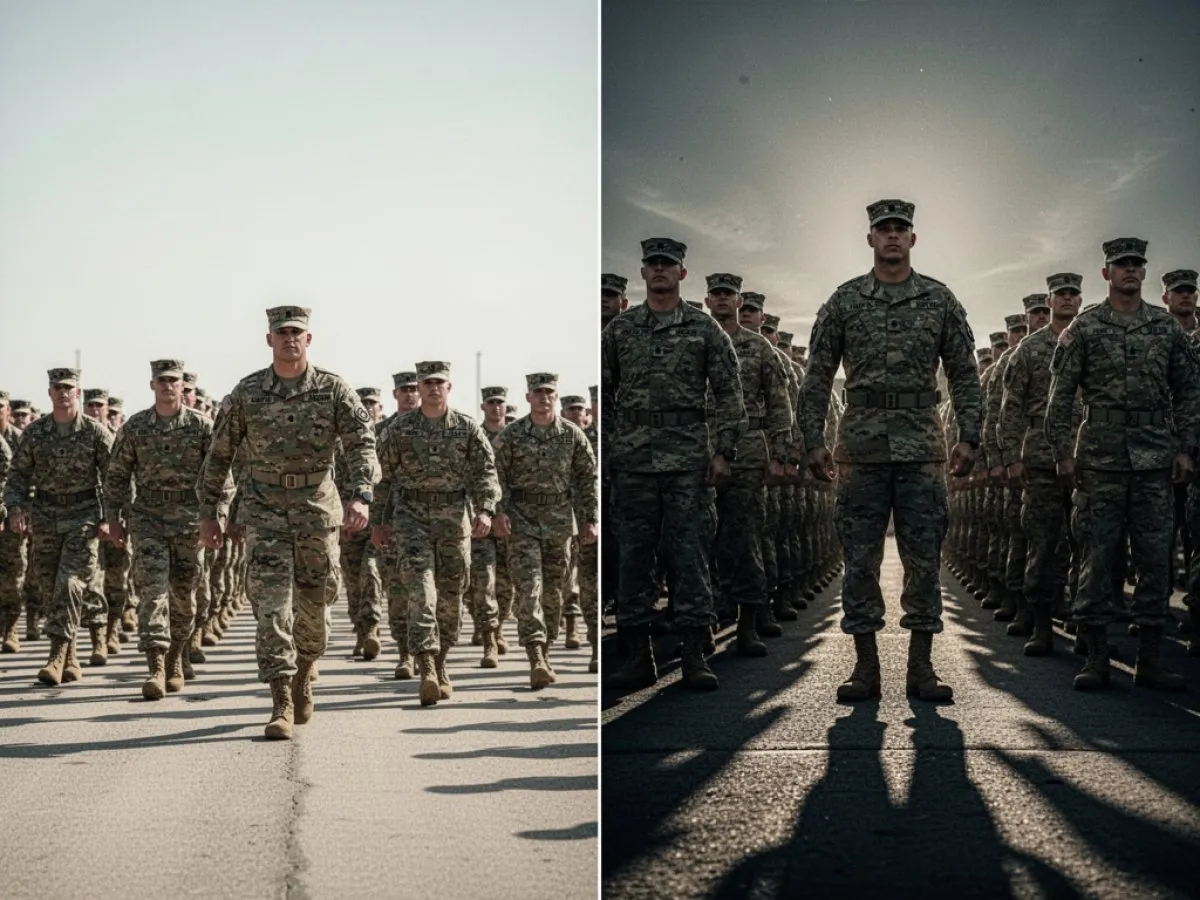 Interprétation détaillée des rêves : Différents scénarios avec Armée dans le rêve