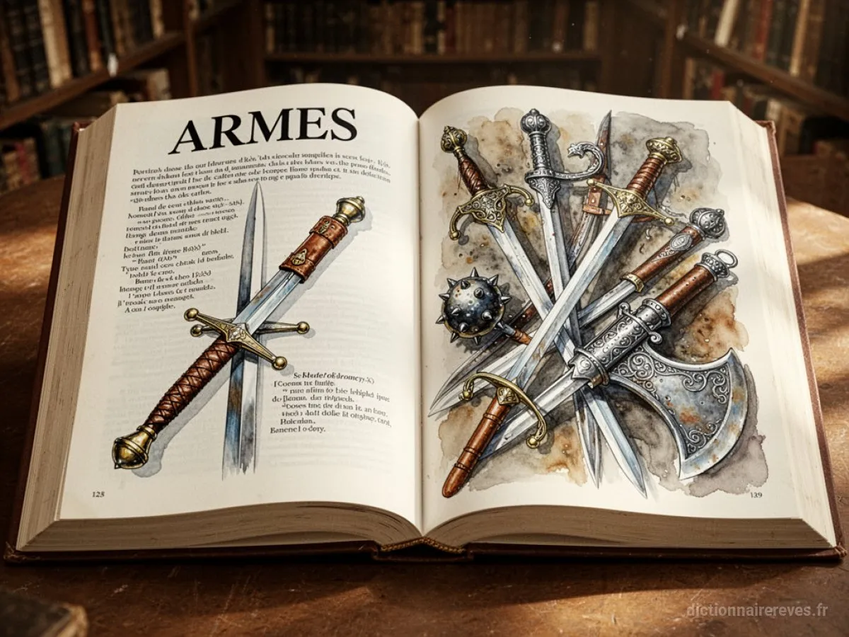 Signification générale : le symbole du rêve Armes - Archétypes et symbolisme