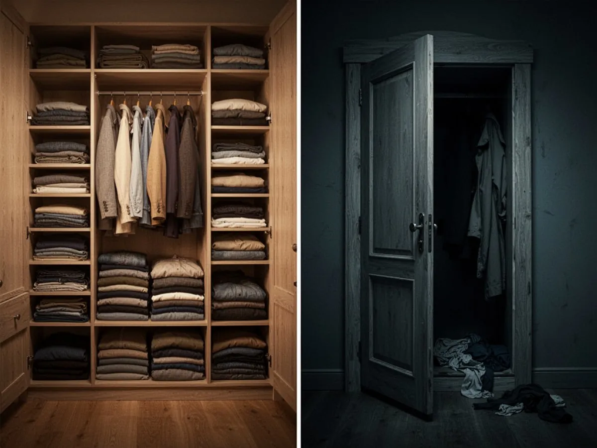 Interprétation détaillée des rêves : Différents scénarios avec Armoire dans le rêve