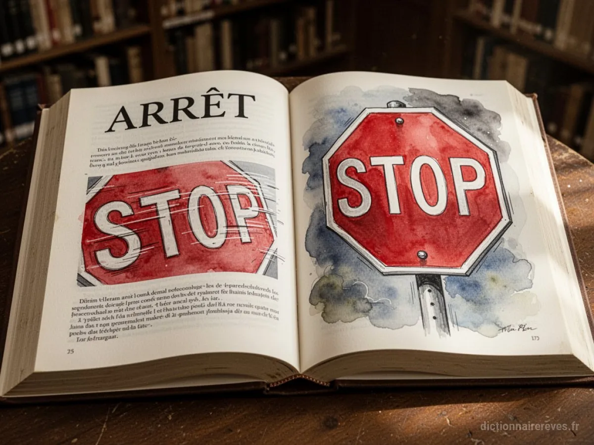 Signification générale : le symbole du rêve Arrêt - Archétypes et symbolisme