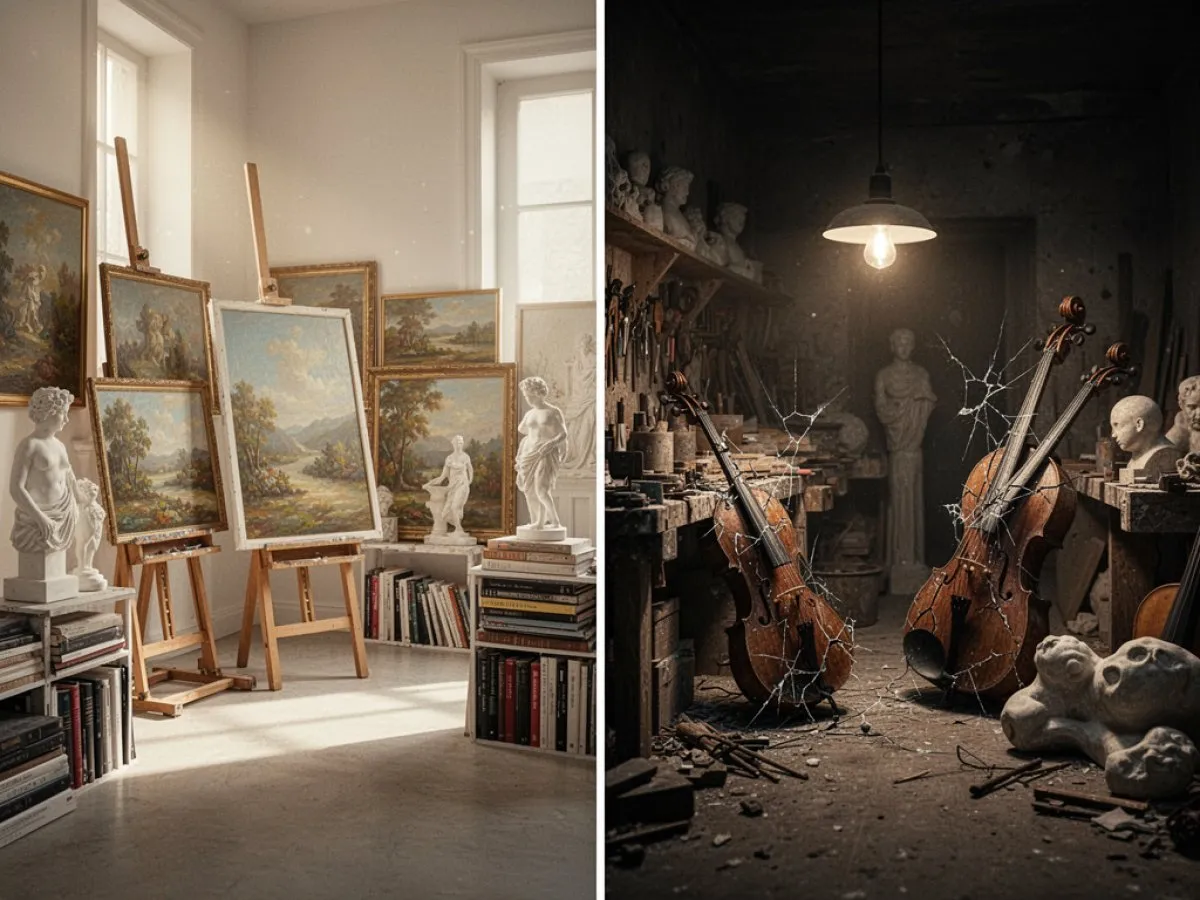 Interprétation détaillée des rêves : Différents scénarios avec Art dans le rêve