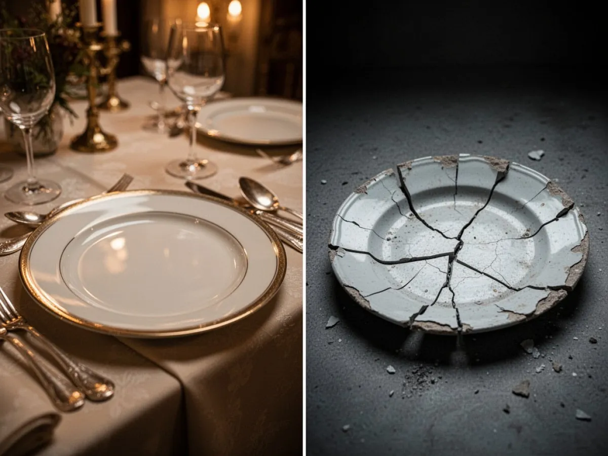 Interprétation détaillée des rêves : Différents scénarios avec Assiette dans le rêve