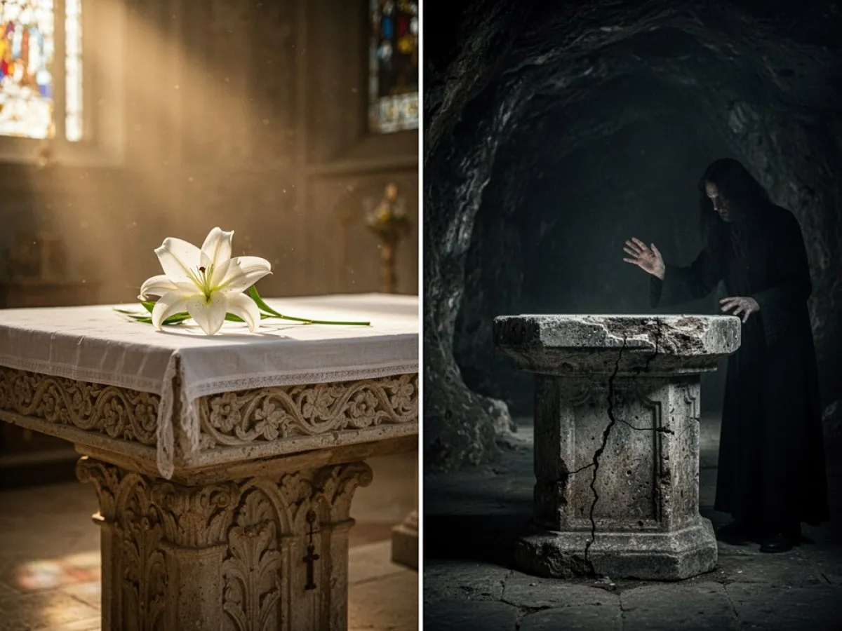 Interprétation détaillée des rêves : Différents scénarios avec Autel dans le rêve