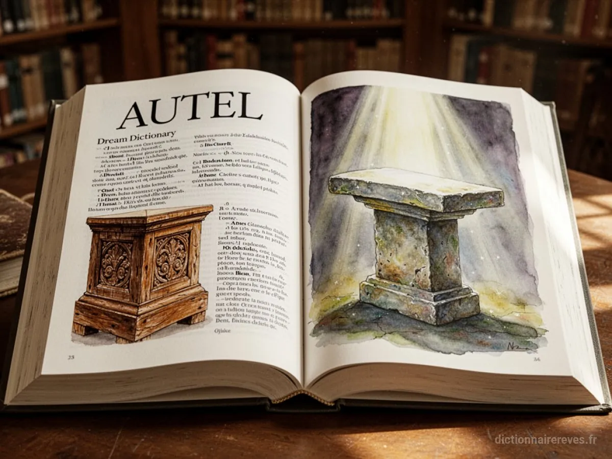 Signification générale : le symbole du rêve Autel - Archétypes et symbolisme