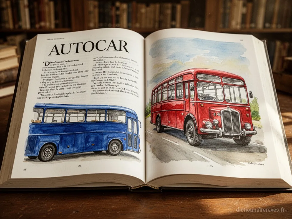 Signification générale : le symbole du rêve Autocar - Archétypes et symbolisme