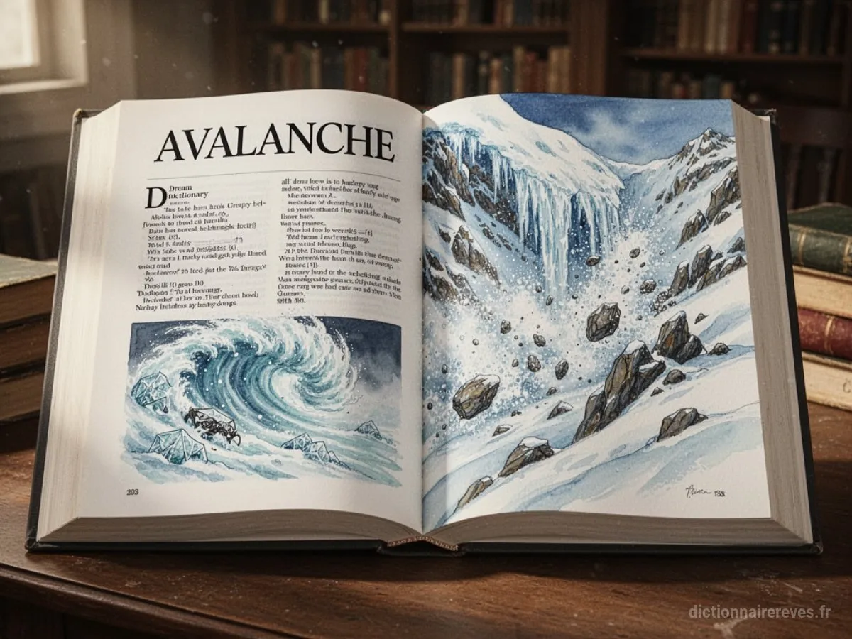 Signification générale : le symbole du rêve Avalanche - Archétypes et symbolisme