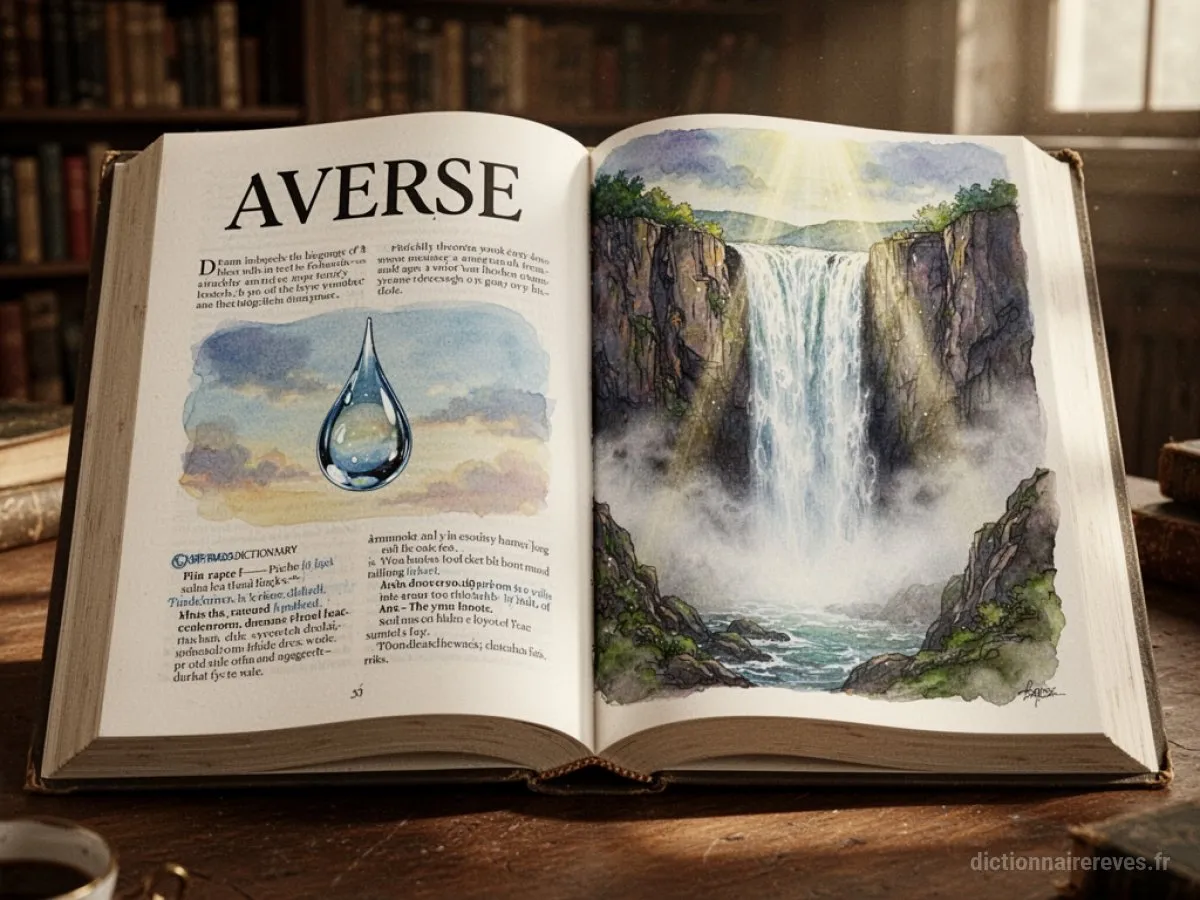 Signification générale : le symbole du rêve Averse - Archétypes et symbolisme