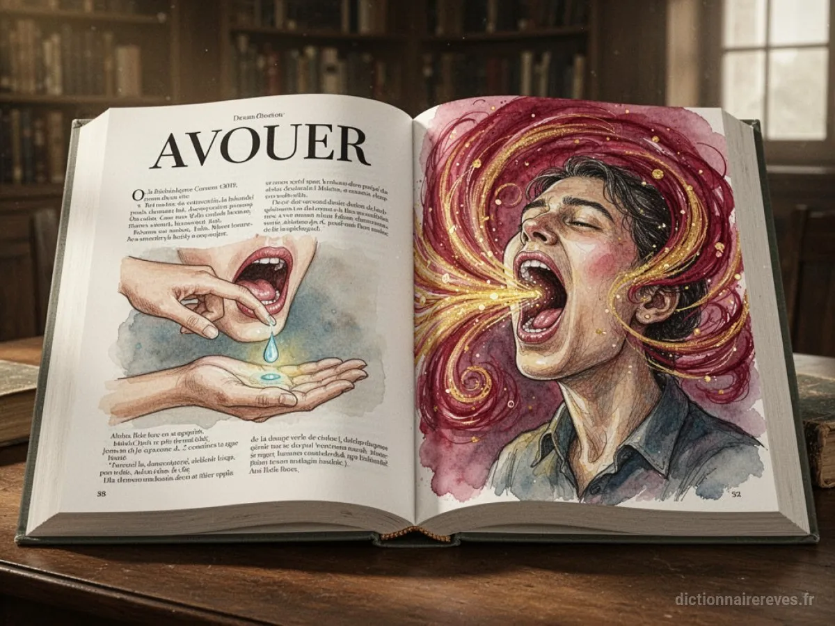 Signification générale : le symbole du rêve Avouer - Archétypes et symbolisme