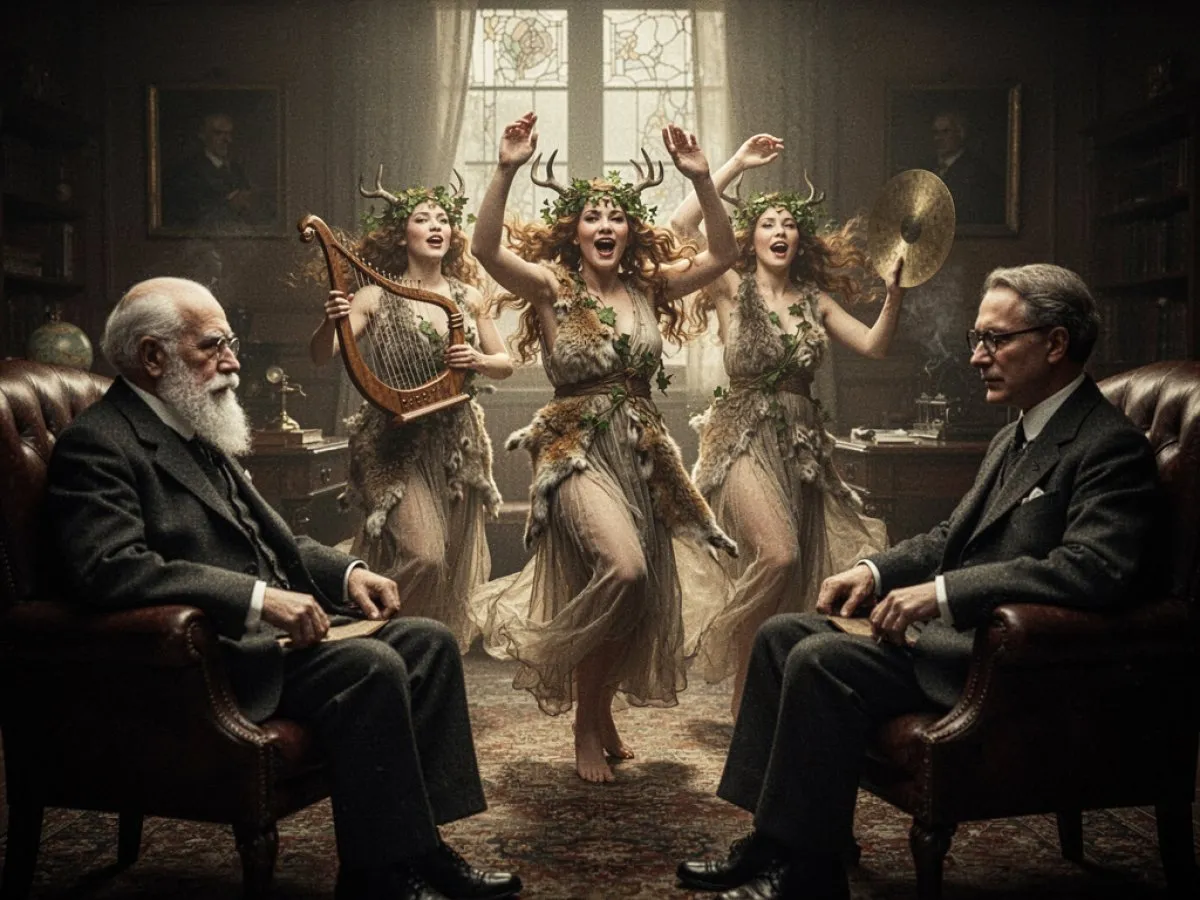 Interprétation psychologique des rêves : Bacchantes selon Sigmund Freud et Carl Jung