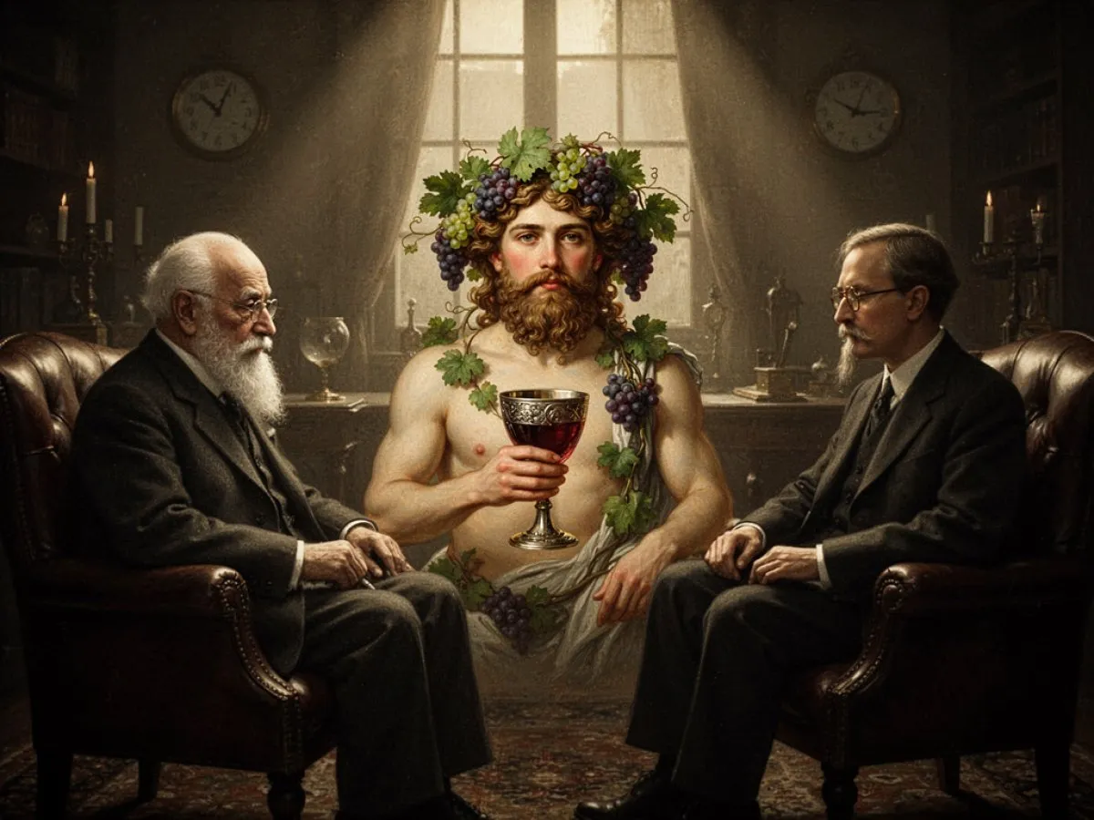 Interprétation psychologique des rêves : Bacchus selon Sigmund Freud et Carl Jung