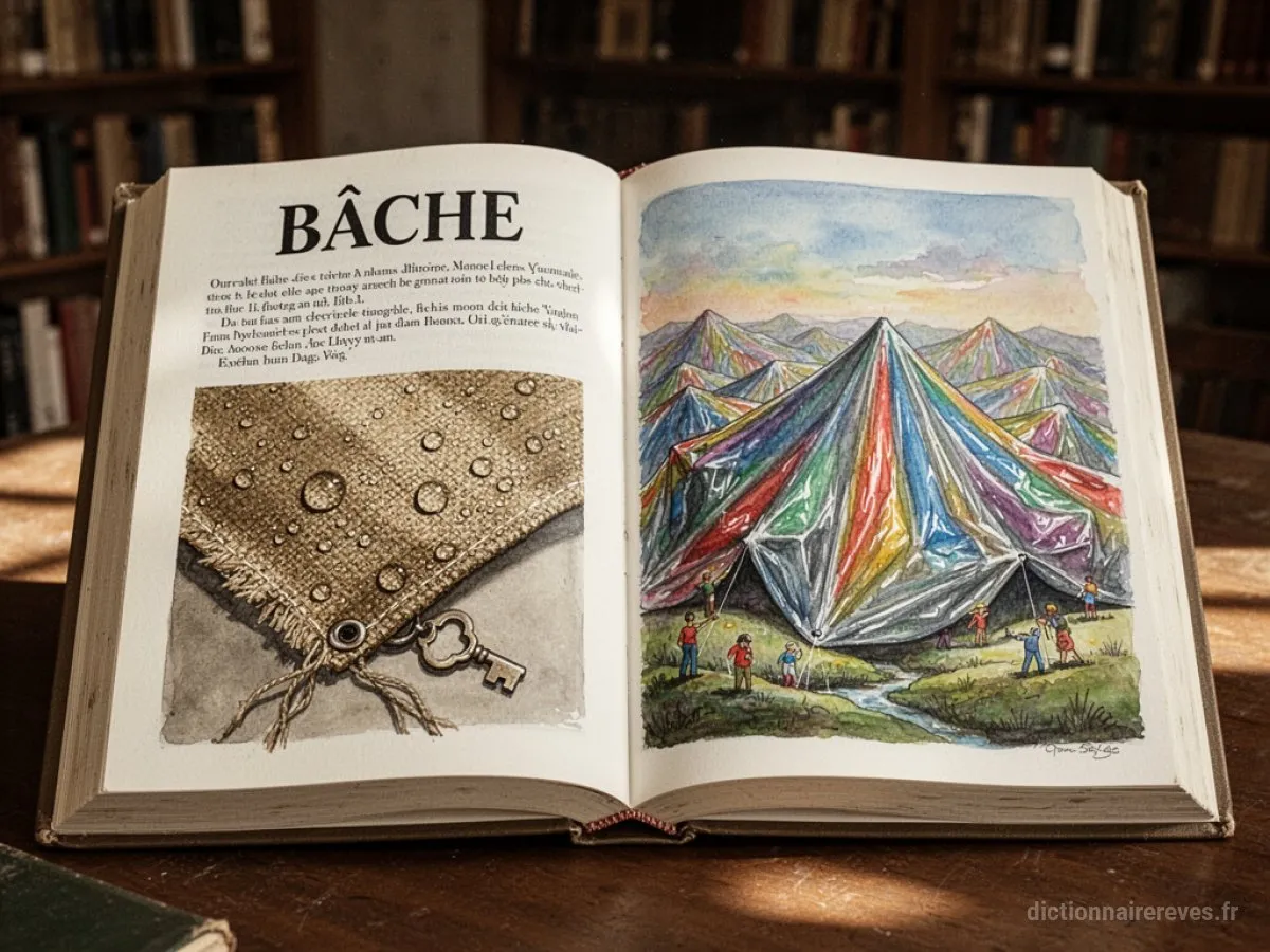 Signification générale : le symbole du rêve Bâche - Archétypes et symbolisme