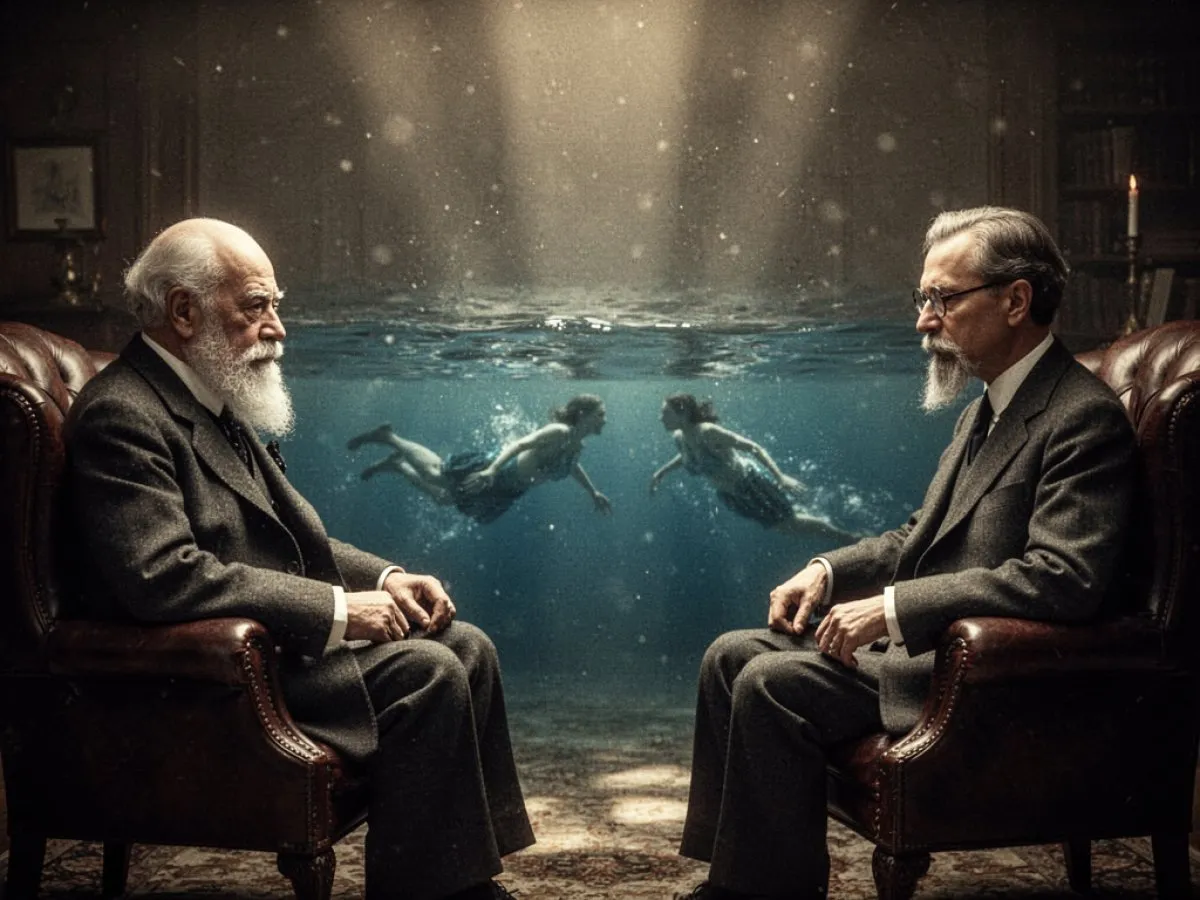 Interprétation psychologique des rêves : Baignade selon Sigmund Freud et Carl Jung