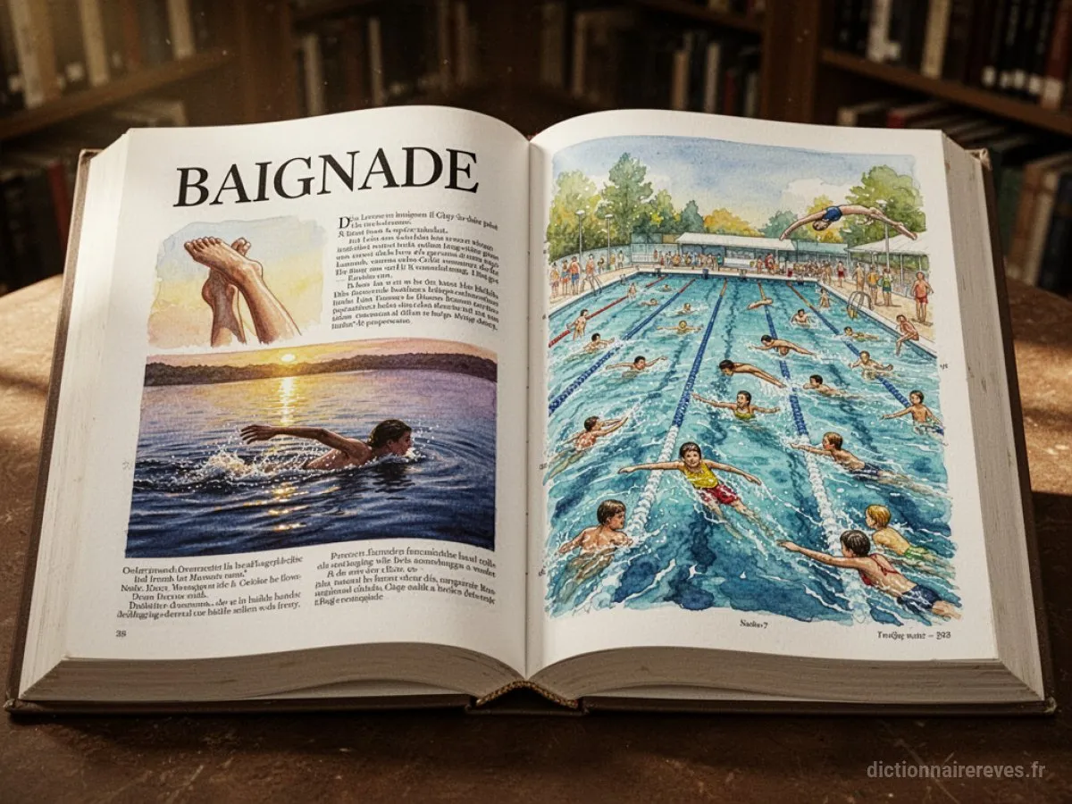 Signification générale : le symbole du rêve Baignade - Archétypes et symbolisme