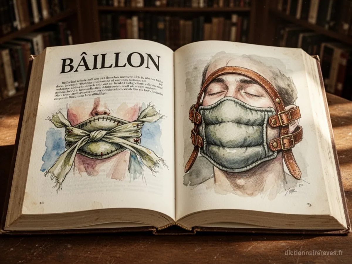 Signification générale : le symbole du rêve Bâillon - Archétypes et symbolisme