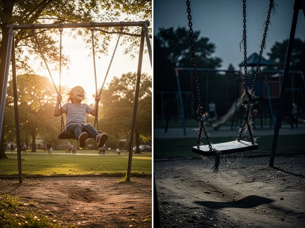 Interprétation détaillée des rêves : Différents scénarios avec Balançoire dans le rêve